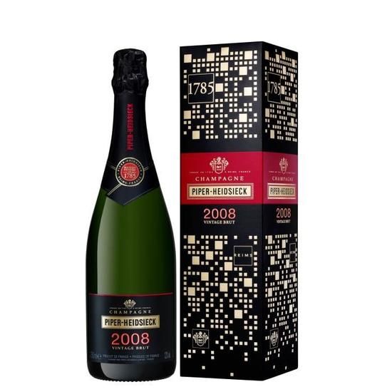 Piper Heidsieck Brut millésimé 2008 / giftbox (0.75L)